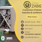 Confection d’hôtels à insectes et conférence (2)